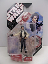 Star Wars 30th Anniversary Lando Calrissian in Smuggler Outfit Hasbro 2007 NIB - £15.79 GBP