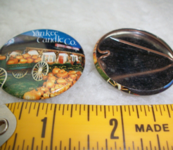 Yankee Candle Lot Of 6 Lapel Pins Buttons Company Store Fall Pumpkins Autumn - £7.76 GBP