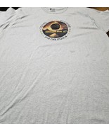 Total Solar Eclipse Graphic Print T Shirt Short Sleeve Mens Size 2XL Gra... - $14.48