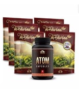 Atom 60 Capsules + 6 Weeks Supply  Detox Tea Organic Heal... - $162.99