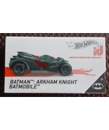 "Hotwheels" Batman Arkham Knight "Batmobile" - $15.95