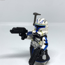 Building Custom Captain Rex Clone Trooper Star Wars Clone Minifigure  - £6.37 GBP