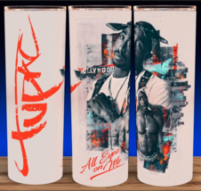 Tupac Shakur 2pac All Eyes On Me Cup Mug Tumbler 20oz with lid and straw - £15.78 GBP
