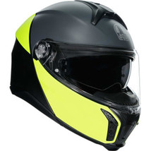 AGV Tourmodular Motorcycle Helmet - Balance - Black/Yellow Fluo/Gray - Medium 21 - £598.39 GBP