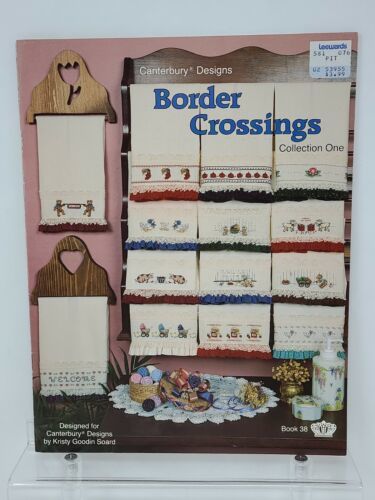 Border Crossings Collection One Cross Stitch | Canterbury Designs #38 Patterns - $5.93