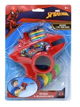 Marvel Ultimate Spiderman Foam Disc Launcher for Kids, Includes 6 Soft Discs - £20.32 GBP