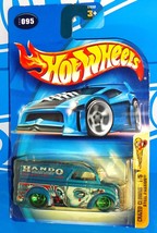 Hot Wheels 2003 Crazed Clowns 1/5 #95 Steel Passion Dairy Delivery Blue HANDO - £3.93 GBP