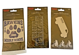 Decals 3 Stranger Things Netflix New in Package Hawkins School Power &amp; Light - $13.89