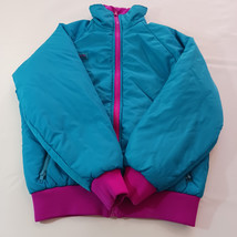 Columbia SL5750 Women Teal/Pink Reversible Insulated Radial Sleeve Ski Jacket S - $39.59