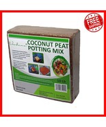 Natural Coconut Coir Potting Mix - 10 lb Brick Expands 18 Gal - Soil Sub... - €33,53 EUR