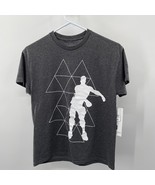 Fortnite Boys Graphic Gray Cotton Blend T-Shirt Size Large L  14/16 NEW - $254.59 MXN