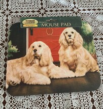 Fiddlers Elbow Buff Cocker Spaniel Mouse Pad Cute Puppies Great Gift Brand New - £9.09 GBP