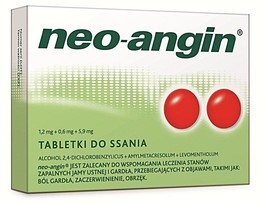 neo-angin with sugar for inflammation of the mouth and throat 36 lozenges - £20.43 GBP