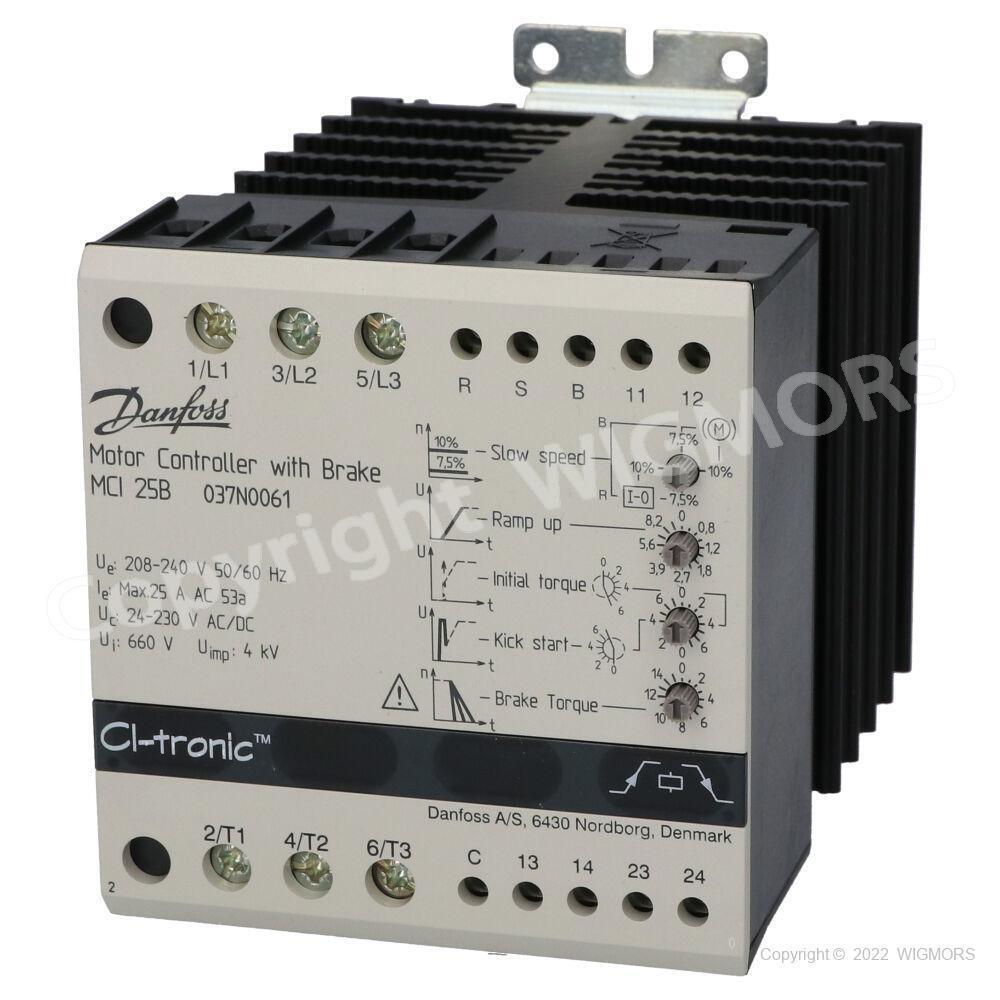 Softstart Danfoss /Eltwin MCI 25B with brake 037N0061 / SMBC3DA2325 - $1,371.76