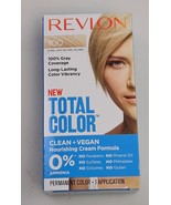 Revlon Total Color 100 Extra Light Natural Blonde Permanent Hair Coloring  - $342.12 MXN