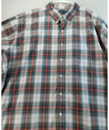 Ralph Lauren Shirt Mens Size 3XB Multicolor Plaid Long Sleeve Collar But... - £23.22 GBP