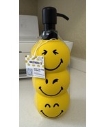 9” 3-Tier SmileyWord Soap Dispenser - Yellow Color - $47.85 CAD