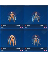 NON Shiny 6IV* XXXL Gamestop Deoxys Events All Forms Pokemon Scarlet/Vio... - $3.93