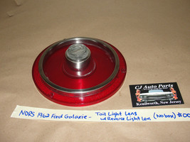 NOS/NORS 1962 FORD GALAXIE TAIL LIGHT LENS WITH REVERSE BACK UP LIGHT #001 - $34.64