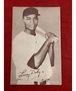 HOF Larry Doby 1947-1966 Exhibits MADE IN USA Bat Well Off Baseball Card - $59.39