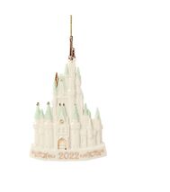 Lenox Disney 2022 Princess Cinderella's Castle Ornament Christmas Gift NEW - $30.00
