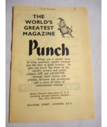 1960 Two Page UK Ad Punch Magazine, New Commonwealth Magazine - $12.32 CAD