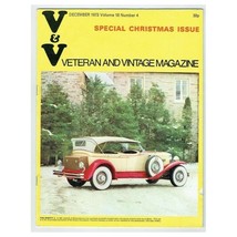 Veteran and Vintage Magazine December 1973 mbox3639/i Vol.18 No.4 Special christ - £3.85 GBP