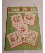 Coats &amp; Clarks Learn How Book Crochet Knitting Embroidery 170-B, Vintage... - $368.02 MXN