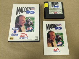 Madden NFL &#39;95 Sega Genesis Complete in Box - £5.18 GBP