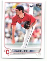 2022 Topps #21 Shane Bieber NM-MT Guardians ID:40521 - $1.67