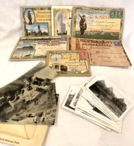 Antique Lot of Souvenir Folders and Photos 1918 - £38.19 GBP