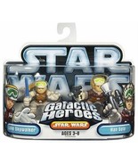 Star Wars Galactic Heroes - Hoth Luke Skywalker and Han Solo 2pk - $20.43 CAD