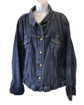 TORRID Women&#39;s Plus Size 3 Stretch Denim Trucker Jean Jacket Blue Button Up - £20.14 GBP