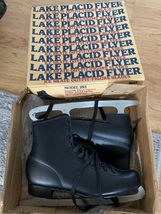 Figure skating skate size 11, black from Lake Placid - $54.45