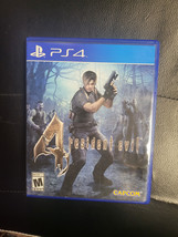 Play Station 4 PS4 Resident Evil 4 / Very Nice / Light To No Scratches - £19.54 GBP