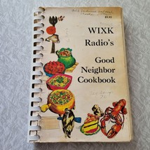 WIXK Radios Good Neighbor Cookbook 1971 Recipe Book Spiral Bound River Falls WI - £12.48 GBP