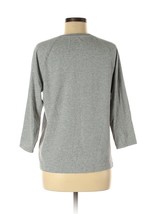 MICHAEL KORS Light Gray Long Sleeve Activewear Mesh Top - Size Medium - £39.40 GBP