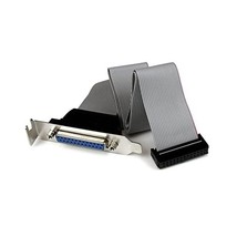 StarTech 16 inch DB25 Female to IDC26 Female Low Profile Bracket Paralle... - $187.36 MXN