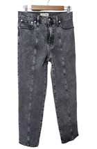 Madewell Size 26 The Perfect Vintage Straight Jeans Meaford Wash Seamed ... - $58.99