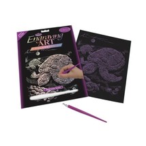 Royal and Langnickel Glow In The Dark Holographic Art A4 Size Sea Turtle... - £8.58 GBP