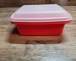 Vintage 1970s TUPPERWARE Container 1513-3 With Lid Sandwiches, Cold Cuts - £10.22 GBP