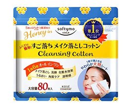 KOSE COSMEPORT softymo Cleansing Cotton (Honey mild)