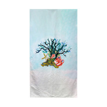 Betsy Drake Starfish Coral Shells Beach Towel - £48.47 GBP