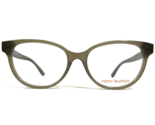 Tory Burch Eyeglasses Frames TY 2071 1354 Olive Green Cat Eye Full Rim 5... - $74.75