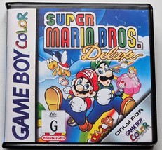 Super Mario Bros Deluxe Case Only Game Boy Color Box Best Quality - £11.16 GBP