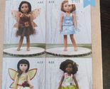 Fairy Doll Clothes Sewing Pattern for 14 inch Dolls - $14.73