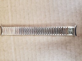 Kreisler Stainless gold fill Stretch link 1970s Vintage Watch Band Nos W72 - $54.89