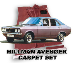 Hillman Avenger Carpet Set - Superior Deep Pile, Latex Backed - $297.01