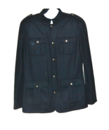 Ben Sherman Black Men&#39;s Warm Wool Blend Jacket Coat Size US 2XL/ 5 - £59.68 GBP