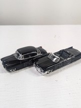 Jada SET 2 Dub City Old Skool 1962 Cadillac &amp; 1953 Cadillac black cars S... - $5.00